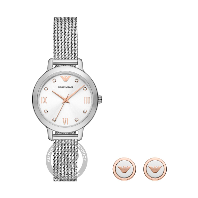 AR80065SET_main EMPORIO ARMANI ΓΥΝΑΙΚΕΙΟ ΡΟΛΟΪ ΣΕΤ AR80065SET - Image 1