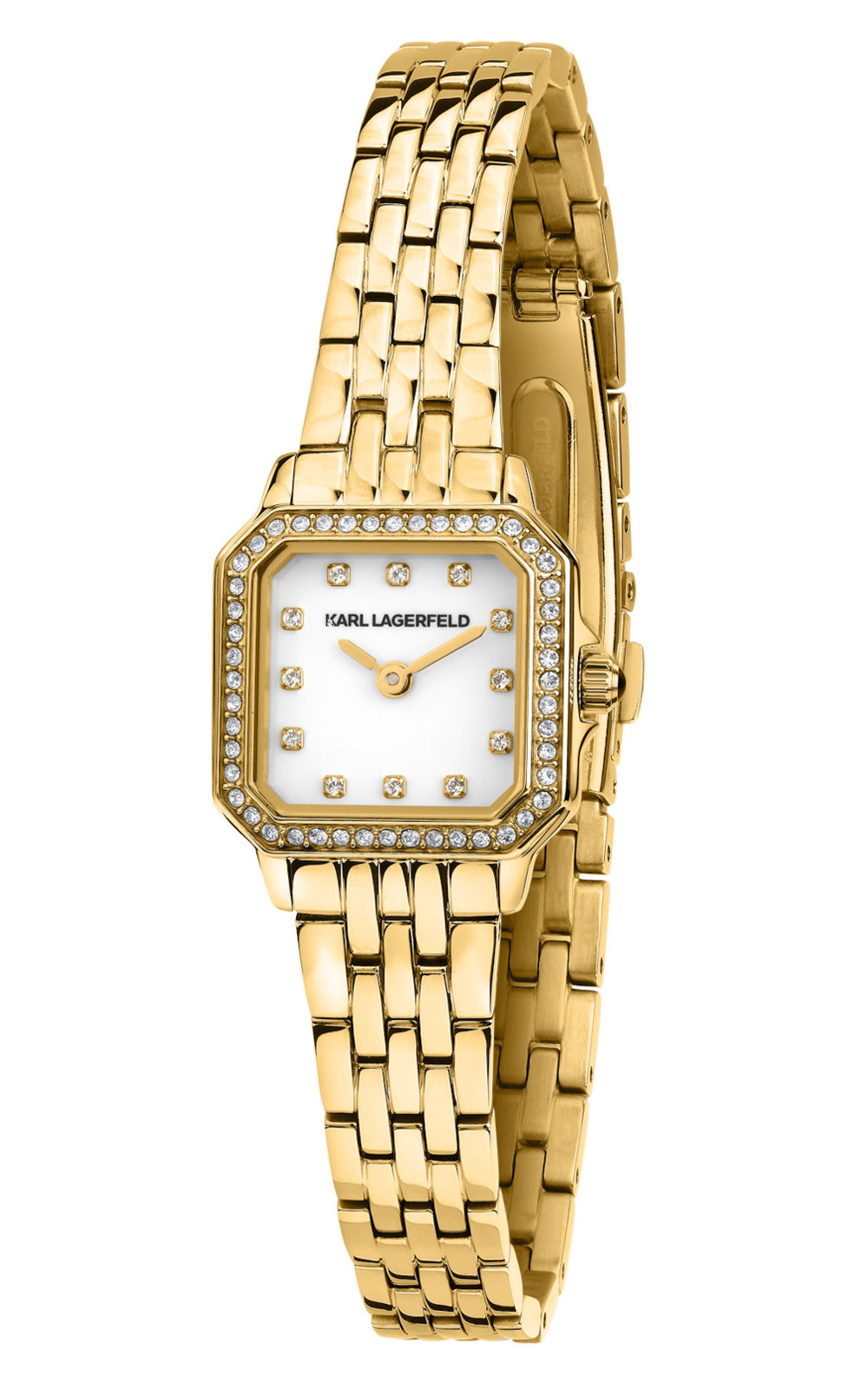 KARL-LAGERFELD-ICON-SQUARE-MINI-R0553111501-Γυναικειο-Ρολοι-Quartz-Ακριβειας-22 KARL LAGERFELD ΡΟΛΟΪ R0553111501 - Image 1