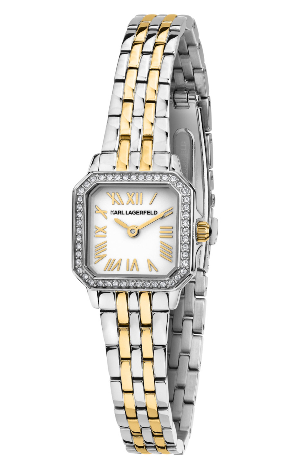 KARL-LAGERFELD-ICON-SQUARE-MINI-R0553111503-Γυναικειο-Ρολοι-Quartz-Ακριβειας-22 KARL LAGERFELD ΡΟΛΟΪ R0553111503 - Image 1
