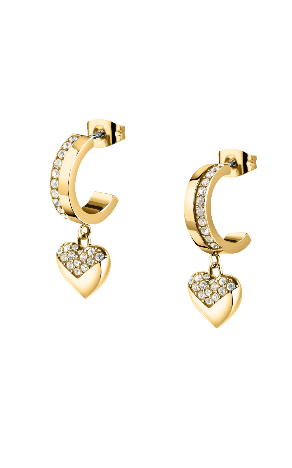 KARL-LAGERFELD-PAVE-AMOUR-KLBJW07-Γυναικεία-Σκουλαρίκια KARL LAGERFELD ΓΥΝΑΙΚΕΙΑ ΣΚΟΥΛΑΡΙΚΙΑ KLBJW07 - Image 1